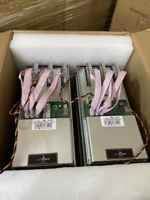 เสียงรบกวนต่ำ 75dB Asic Bitmain Antคนขุดแร่ S9J 14.5TH Hashrate 0.084J/GH