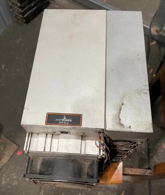 Bitmain Antคนขุดแร่มือสอง S19 Pro 110T 3250W Bit Cion Mining