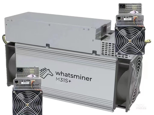 BTC Microbt Whatsคนขุดแร่ M30S+ 100T 3400w 34w/T อุปกรณ์ขุด Asic