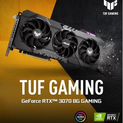 14000MHz ASUS Geforce RTX 3070 TUF 8GB 256 บิต GDDR6 Ethereum Virtual Machine