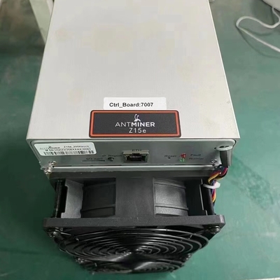1510W ZEC Miner 200 Ksol / S Antคนขุดแร่ Z15e 228 × 134 × 279mm RJ45 การเชื่อมต่ออีเธอร์เน็ต