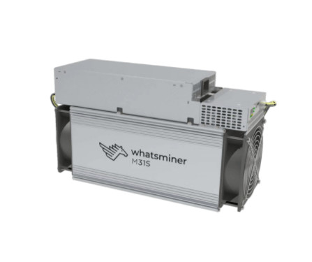 มือสอง Microbt Whatsminer M31S 74T 3312W นักขุด Bitcoin Machine