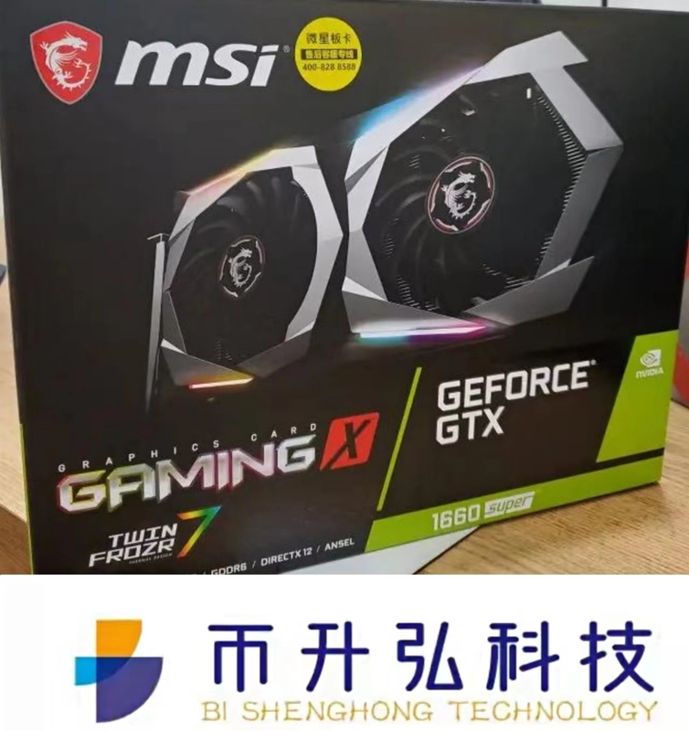 1830MHz MSI GeForce GTX 1660 SUPER GAMING X 6GB กราฟิกการ์ด TU116 NO LHR